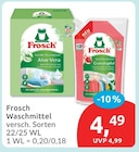 Waschpulver von Frosch für 4,49 € bei budni im Angebot Waschpulver von Frosch im aktuellen budni Prospekt