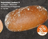 Bayerisches Landbrot von  im aktuellen V-Markt Prospekt für 3,75 €