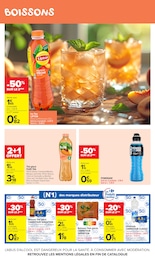 Prix et réduction Limonade dans le prospectus Carrefour Market en cours Offre Limonade dans le catalogue Carrefour Market du moment à la page 10