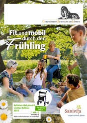 Aktueller GZL Gesundheitszentrum am Löwen GmbH Sanitätshaus Prospekt in Lütjenburg und Umgebung, "Fit und mobil durch den Frühling" mit 6 Seiten, 13.03.2025 - 31.05.2025