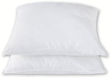 Lot de 2 oreillers 60x60cm en promo chez Super U Blois à 7,99 €