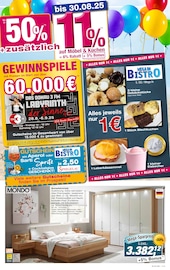 Aktueller Möbel Inhofer Prospekt mit Bett, "Urlaub bei Möbel Inhofer", Seite 3