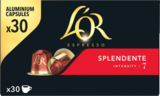 CAPSULES DE CAFÉ SPLENDENTE L'OR ESPRESSO - L OR - Auchan Hypermarché à Châteauroux CAPSULES DE CAFÉ SPLENDENTE L'OR ESPRESSO - L OR en promo chez Auchan Hypermarché Châteauroux à 9,35 €