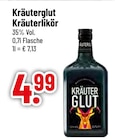 Kräuterglut Kräuterlikör im Trinkgut Prospekt Kräuterglut Kräuterlikör von im aktuellen Trinkgut Prospekt für 4,99 €