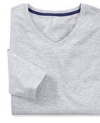 2 Basic-Langarmshirts, Melange bei ALDI SÜD in Mülheim 2 Basic-Langarmshirts, Melange im Angebot bei ALDI SÜD Mülheim für 7,99 €