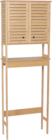 Meuble dessus de WC 2 portes et 1 étagère - Maxi Bazar à Vincennes Meuble dessus de WC 2 portes et 1 étagère en promo chez Maxi Bazar Vincennes à 67,99 €