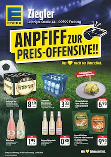 Bier im aktuellen EDEKA Prospekt (Freiberg) Bier im EDEKA Prospekt "Wir lieben Lebensmittel!" mit 32 Seiten (Freiberg)