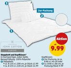 Aktuelles Steppbett und Kopfkissen Angebot bei Penny in Bremen ab 12,99 €