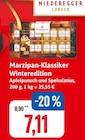 Aktuelles Marzipan-Klassiker Winteredition Angebot bei Kaufhaus Stolz in Bremerhaven ab 7,11 €