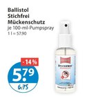 Stichfrei Mückenschutz im V-Markt Prospekt Stichfrei Mückenschutz von Ballistol im aktuellen V-Markt Prospekt für 5,79 €