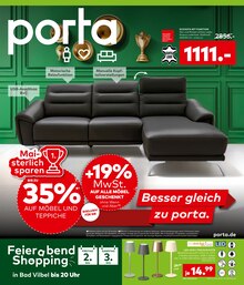 Sitzmöbel im porta Möbel Prospekt "Besser gleich zu porta." mit 8 Seiten (Offenbach (Main))