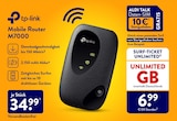 Mobile Router M7000 im Angebot bei ALDI Nord in Münster Mobile Router M7000 Angebote von tp-link bei ALDI Nord Münster für 34,99 €