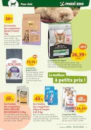 Offre Croquettes Chat dans le catalogue Maxi Zoo du moment à la page 4