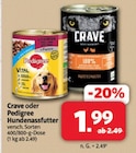 Hundenassfutter Angebote von Crave bei Markant Nordwest Bad Salzuflen für 1,99 €