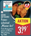 Putenschnitzel "Wiener Art" von MEINE METZGEREI im aktuellen ALDI Nord Prospekt