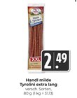 Milde Tyrolini extra lang bei Hieber im Prospekt "" für 2,49 €