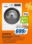 Wärmepumpen-Trockner WQ33G2DEX Angebote von SIEMENS bei expert Erlangen für 699,00 €