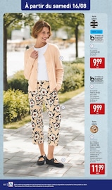 Pantalon Femme Angebote im Prospekt "NOS PRODUITS RENTRÉE À MOINS DE 2 €" von Aldi auf Seite 46