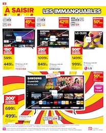 Offre TV Samsung dans le catalogue Carrefour du moment à la page 14
