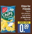 Chips for Friends Paprika im EDEKA Prospekt Chips for Friends Paprika von im aktuellen EDEKA Prospekt für 0,89 €