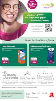 mea - meine apotheke Prospekt der KW 5 "Unsere Januar-Angebote" Aktueller mea - meine apotheke Prospekt "Unsere Januar-Angebote" Seite 1 von 4 Seiten