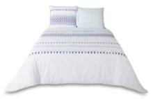 Parure Zelise 220x240 cm - But à Sartrouville Parure Zelise 220x240 cm en promo chez But Sartrouville à 29,99 €