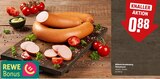 Aktuelle Wurst Angebote bei REWE in Halle (Saale) Aktuelles Fleischwurst Angebot bei REWE in Halle (Saale) ab 0,88 €