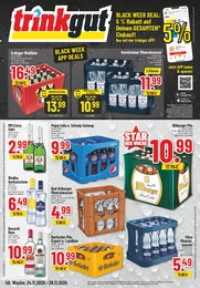 Trinkgut Prospekt für Borgholzhausen: "Aktuelle Angebote", 10 Seiten, 24.11.2025 - 29.11.2025