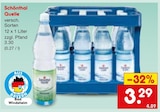 Schönthal Quelle bei Netto Marken-Discount im Prospekt "" für 3,29 €