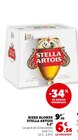 Bière blonde 5.2° - Stella Artois - Super U à Chalon-sur-Saône Bière blonde 5.2° - Stella Artois en promo chez Super U Chalon-sur-Saône à 6,56 €