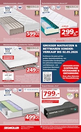 Aktueller Segmüller Prospekt mit Matratze, "SEGMÜLLER Highlight Angebote", Seite 36