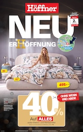 Höffner Prospekt für Tarmstedt mit 4 Seiten Höffner Prospekt für Tarmstedt: "NEUERÖFFNUNG", 4 Seiten, 30.09.2026 - 13.10.2026