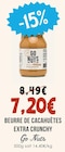 Beurre de cacahuètes extra crunchy - GO NUTS dans le catalogue Naturalia