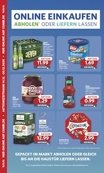 Jever im aktuellen combi Prospekt (Oldenburg) Jever im combi Prospekt "Markt - Angebote" mit 38 Seiten (Oldenburg)