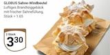 Sahne-Windbeutel Angebote von Globus bei GLOBUS Leipzig für 3,30 €