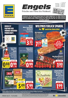 Cola im EDEKA Prospekt "Aktuelle Angebote" mit 24 Seiten (Troisdorf)
