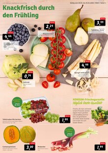 Rhabarber im Konsum Prospekt "Preisparade" mit 12 Seiten (Dresden)