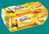 Crème aux œufs nature sur lit de caramel - LA LAITIÈRE dans le catalogue Intermarché
