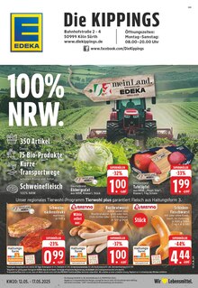 EDEKA Prospekt der Woche "Aktuelle Angebote" Seite 1, 12.05.2025 bis 17.05.2025 für Köln Aktueller EDEKA Prospekt "Aktuelle Angebote" Seite 1 von 24 Seiten für Köln