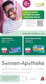 mea - meine apotheke Apotheke Prospekt der aktuellen Woche mit 4 Seiten, gültig von 01.06.2025 bis 30.06.2025, in Weissach und Umgebung Aktueller mea - meine apotheke Apotheke Prospekt in Weissach und Umgebung, "Unsere Juni-Angebote" mit 4 Seiten, 01.06.2025 - 30.06.2025