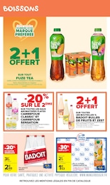 Prix et réduction Soda dans le prospectus Carrefour Market en cours Offre Soda dans le catalogue Carrefour Market du moment à la page 10