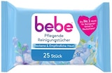 Pflegende Reinigungstücher von Bebe im aktuellen REWE Prospekt