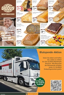 Brot im aktuellen GLOBUS Prospekt (Bochum) Brot im GLOBUS Prospekt "Aktuelle Angebote" mit 26 Seiten (Bochum)