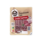Saucisson sec tranché - CARREFOUR ORIGINAL dans le catalogue Carrefour