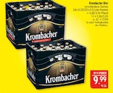 Bier im Angebot bei Marktkauf in Crimmitschau Bier Angebote von Krombacher bei Marktkauf Crimmitschau für 9,99 €