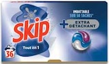 Lessive Capsules Tout en 1 + Extra Détachant X36 - SKIP - Intermarché Express Lessive Capsules Tout en 1 + Extra Détachant X36 - SKIP à 8,73 € dans le catalogue Intermarché Express