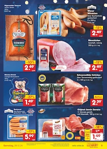 Wurst im Netto Marken-Discount Prospekt "Aktuelle Angebote" mit 50 Seiten (Bremen)