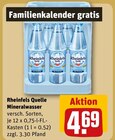 Mineralwasser im Angebot bei REWE in Frechen Mineralwasser Angebote von Rheinfels Quelle bei REWE Frechen für 4,69 €