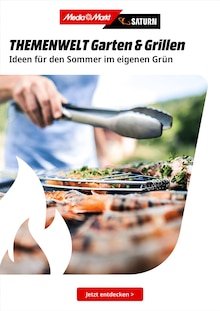 MediaMarkt Saturn Prospekt "THEMENWELT Garten & Grillen" mit  Seite (Osnabrück)