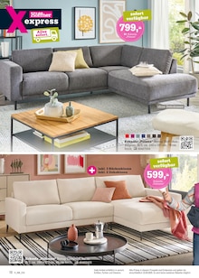Couch im Höffner Prospekt "150 JAHRE MÖBEL POWER" mit 28 Seiten (Fürth)